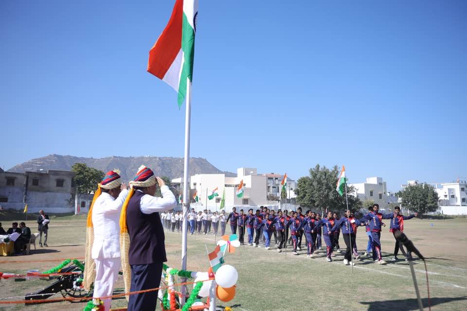 Dayanand College Ajmer | Grand Celebration of the 76th Republic Day at Dayanand College, Ajmer
