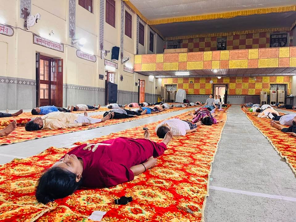 International Yoga Day Celebrated at Dayanand College, Ajmer