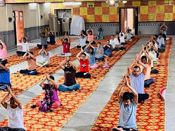 International Yoga Day Celebrated at Dayanand College, Ajmer