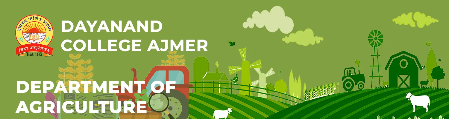 Dayanand College Ajmer | Department of Agriculture